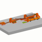 Línea de Producción de Extrusión Peletizadora de Doble Rodillo en República Dominicana