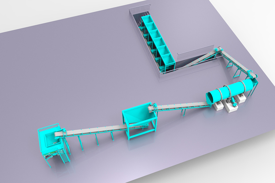 Línea de Producción de Fertilizante BB