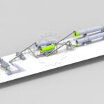 Línea de producción de fertilizantes compuestos para granulación de roca fosfática en Venezuela